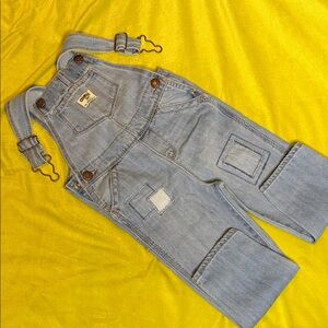 OshKosh B'gosh Denim Blue Overalls 2T